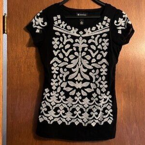 Inc International Concepts Black Women's Top size Medium